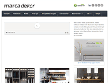 Tablet Screenshot of marcadekor.com